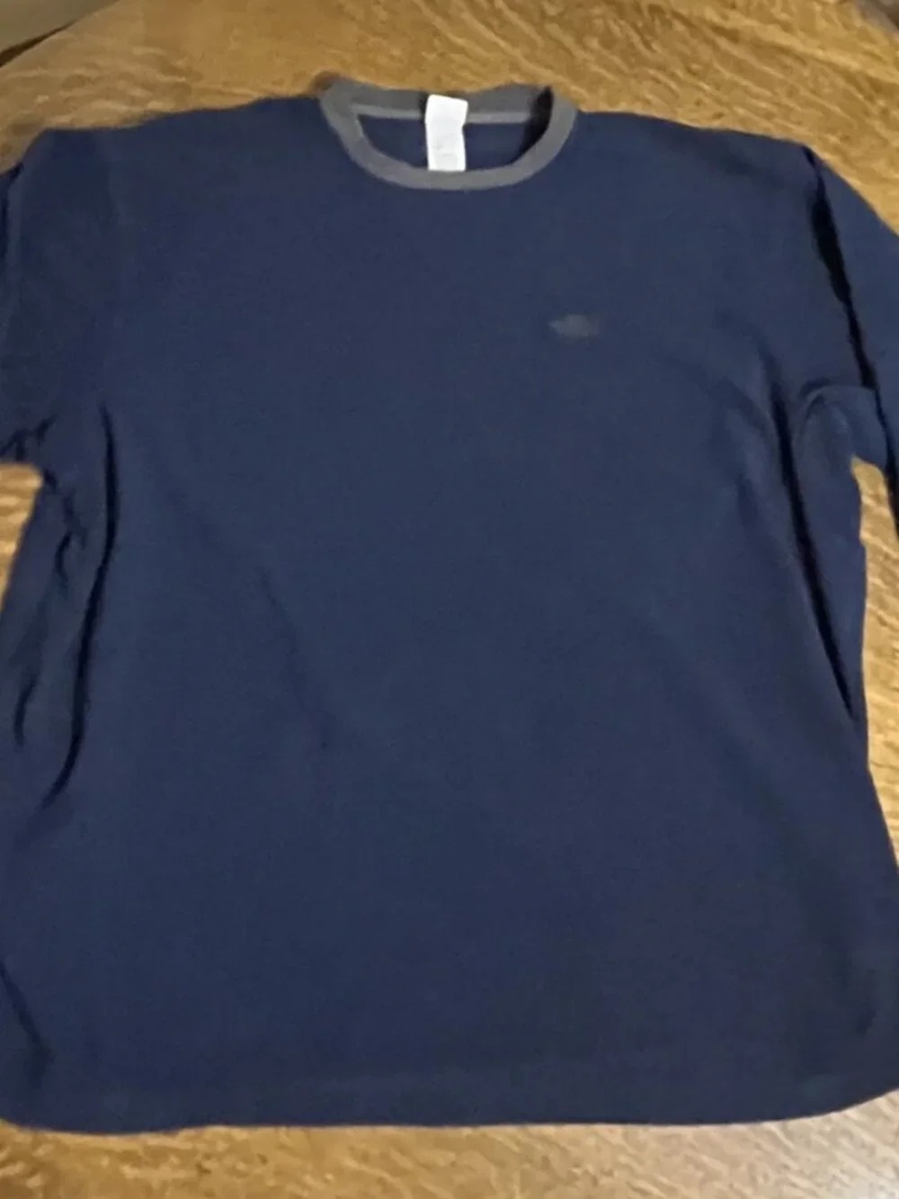 The North Face Mens Blue XXL Thermal Long Sleeve Crewneck Pullover